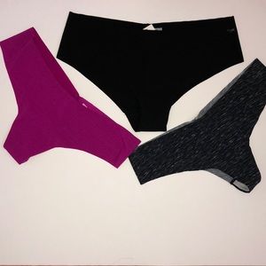 NWT Victoria Secret Pink seamless panty bundle